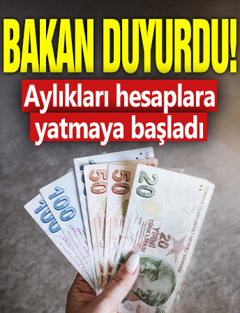 Bakan Göktaş duyurdu! Yaşlı ve engelli aylıkları hesaplara yatmaya başladı
