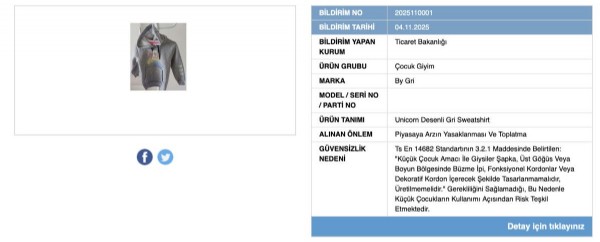 Bakanlık satışını yasakladı! Güvensiz ürünler listesine bir yenisini ekledi