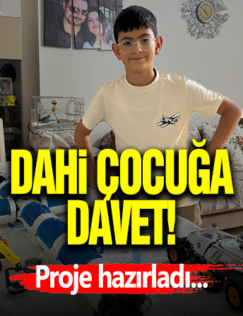 11 Yaşındaki Türk Dahiye ABD'den Davet!