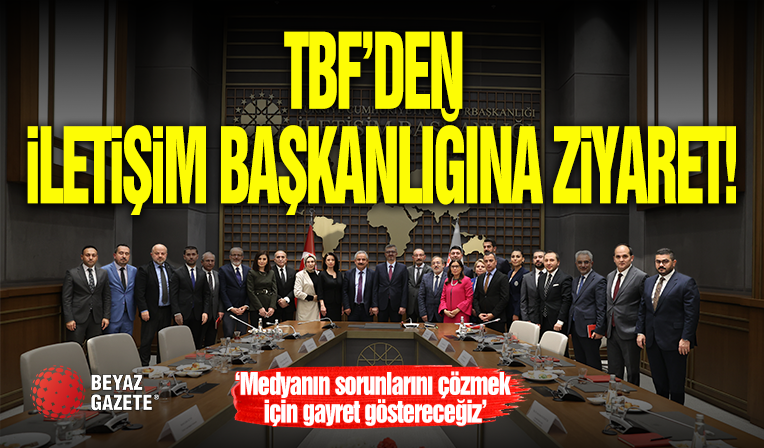 TBF’den İletişim Başkanı Duran'a Ziyaret!