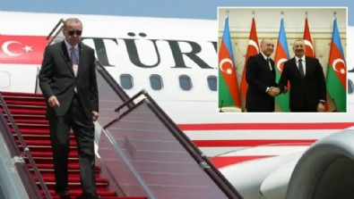 Cumhurbaşkanı Erdoğan Azerbaycan'a gidiyor