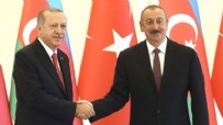 Cumhurbaşkanı Erdoğan'dan Azerbaycan Cumhurbaşkanı Aliyev'e tebrik Haberi