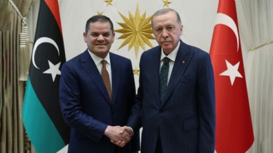 Cumhurbaşkanı Erdoğan, Libya Başbakanı Dibeybe ile görüştü