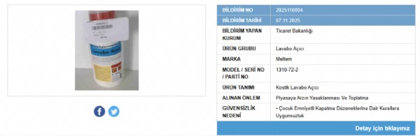 Ticaret Bakanlığı yasakladı! O ürünler piyasadan toplatılıyor
