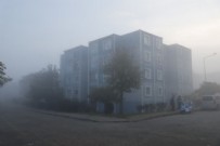 Edirne'de yoğun sis! Görüş mesafesi 30 metreye düştü