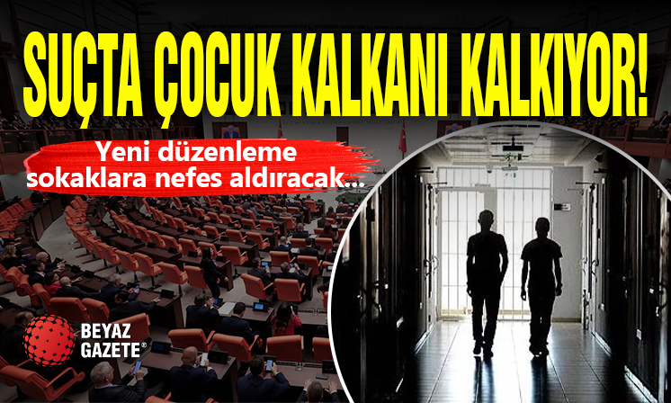 Suçta Çocuk Kalkanına Geçit Yok!