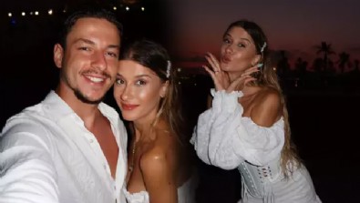 Destan çiftinden Londra'da romantik poz