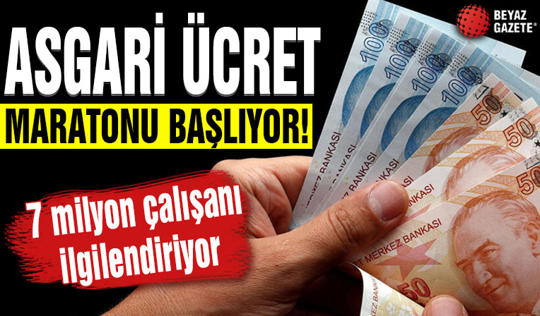 Asgari ücret maratonu cuma günü başlıyor: 7 milyon çalışanı ilgilendiriyor