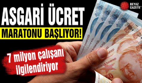 Asgari ücret maratonu cuma günü başlıyor: 7 milyon çalışanı ilgilendiriyor