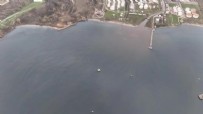 İSKİ yediği cezaya rağmen Marmara'ya lağım akıtıyor! Denizin rengi değişti