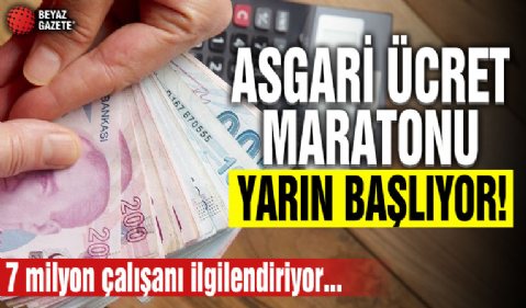 Asgari ücret maratonu yarın başlıyor... Asgari ücret zammı ne kadar olacak?