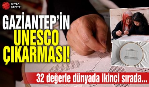 Gaziantep’in UNESCO Çıkarması! Türkiye, UNESCO’DA 32 değerle dünyada ikinci sırada