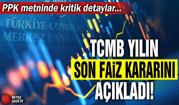 Merkez Bankası aralık ayı faiz kararı belli oldu...