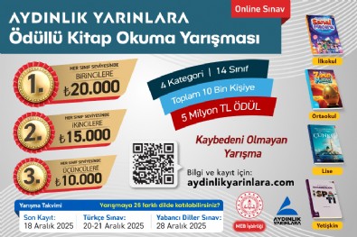 Aydınlık Yarınlara 4. Online Kitap Okuma Yarışması Başladı: 7 Kıtada 27 Dilde Büyük Eğitim Hamlesi
