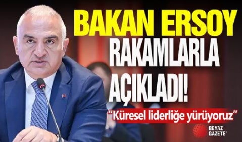 Bakan Ersoy Açıkladı! 'Küresel Liderliğe Yürüyoruz...'