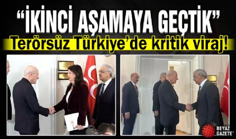 Devlet Bahçeli ve DEM Parti heyeti görüştü: 'İkinci aşamaya geçildi'