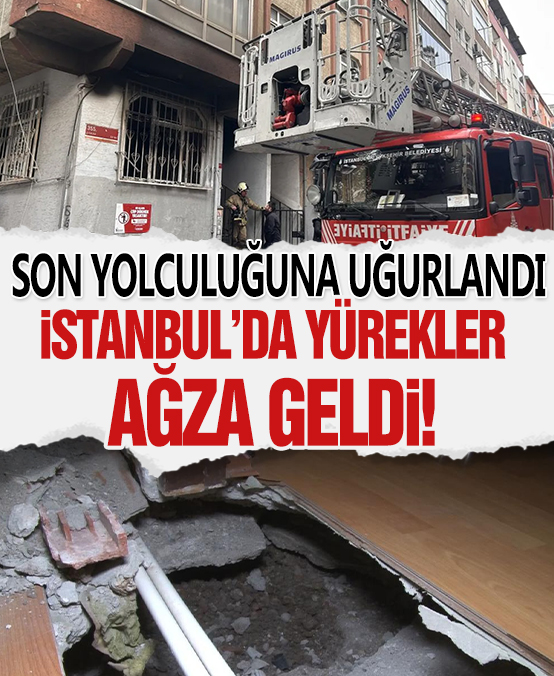 İstanbul'da yürekler ağza geldi! Evin içinde çukur oluştu