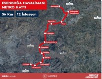  BAKAN URALOĞLU - Bakan Uraloğlu Duyurdu! 'Esenboğa Metrosu...'