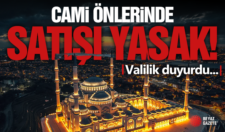 Cami Önlerinde Şans Oyunları Satışı Yasak!