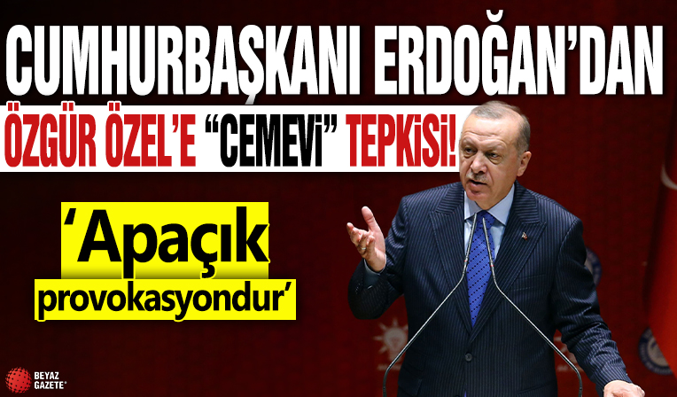Cumhurbaşkanı Erdoğan'dan Özgür Özel'e 