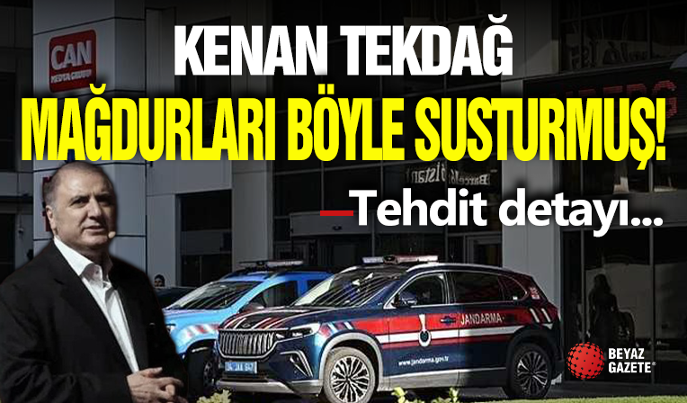 Kenan Tekdağ Mağdurları Böyle Susturmuş!