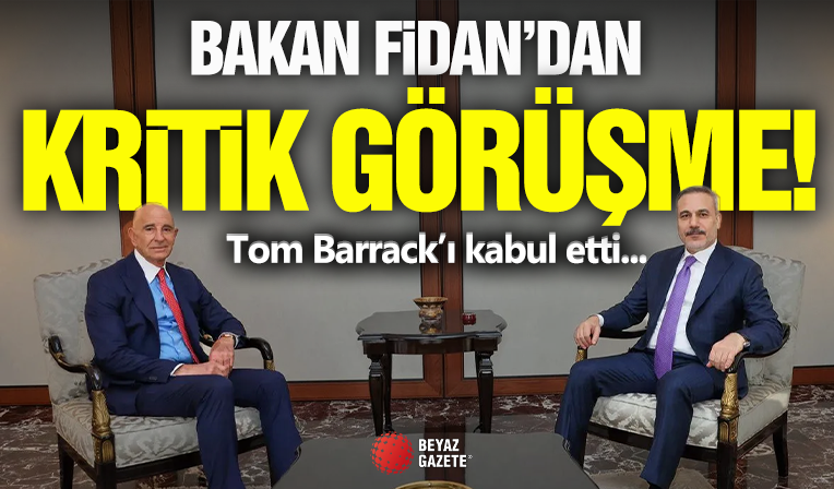 Hakan Fidan Tom Barrack İle Görüştü...