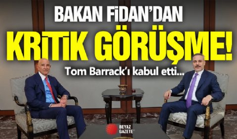 Hakan Fidan Tom Barrack İle Görüştü...