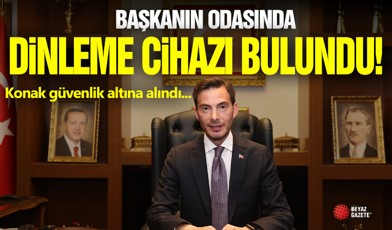 Tokat Belediye Başkanı Odasında Dinleme Cihazı Çıktı!