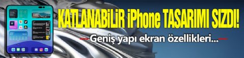 Katlanabilir iPhone Tasarımı Sızdı!