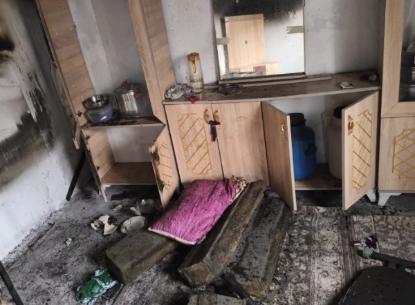 Şanlıurfa'da Yangın! İki Aylık Bebek Yaralandı...