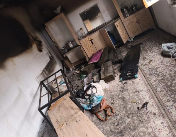 Şanlıurfa'da Yangın! İki Aylık Bebek Yaralandı...