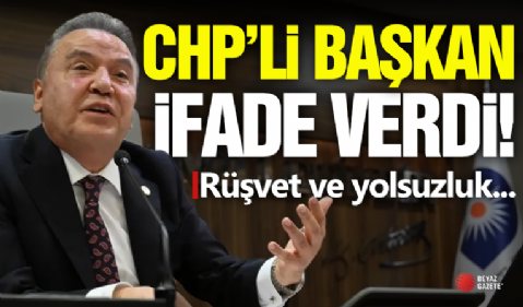 CHP'Lİ Başkan Yine İfade Verdi!