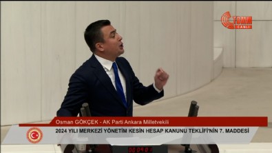 Osman Gökçek'ten Tarihi Konuşma! Bütçe Görüşmeleri Toplantısı'nda CHP'yi Sert Eleştirdi