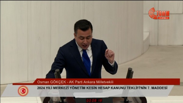 Osman Gökçek'ten Tarihi Konuşma! Bütçe Görüşmeleri Toplantısı'nda CHP'yi Sert Eleştirdi
