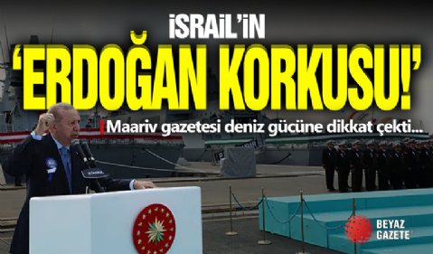 Cumhurbaşkanı Erdoğan İsrail'i Korkutmaya Devam Ediyor!