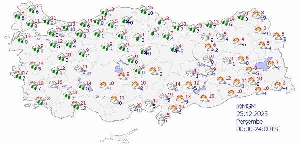 Meteoroloji Uyardı! Yağışlar Dönüyor...
