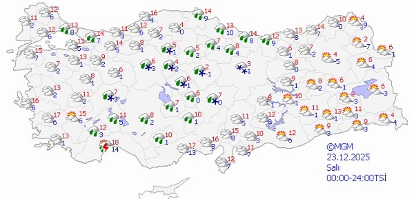 Meteoroloji Uyardı! Yağışlar Dönüyor...