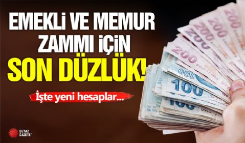 Emekli ve Memur Zammında Son Düzlük!