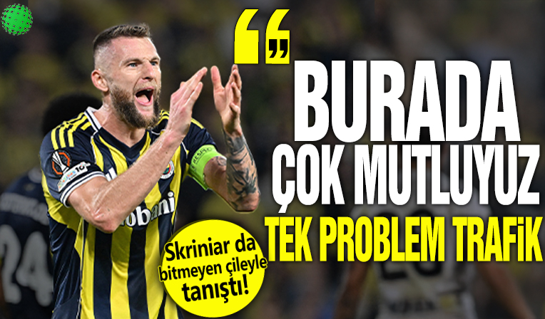 Skriniar da bitmeyen çileyle tanıştı! 'Burada çok mutluyuz. Tek problem trafik''