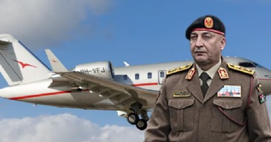 Falcon-50 tipi jet Ankara'da düştü! Libya Genelkurmay Başkanını taşıyordu