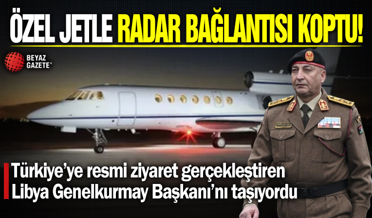 Falcon-50 tipi jet Ankara'da düştü! Libya Genelkurmay Başkanını taşıyordu