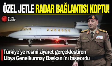 Falcon-50 tipi jet Ankara'da düştü! Libya Genelkurmay Başkanını taşıyordu