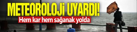 Meteoroloji Uyardı! Kuvvetli Yağış Kapıda...