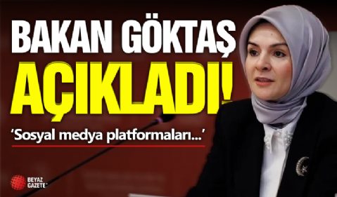Sosyal Medyaya Önlem Alınıyor! Bakan Göktaş Duyurdu...