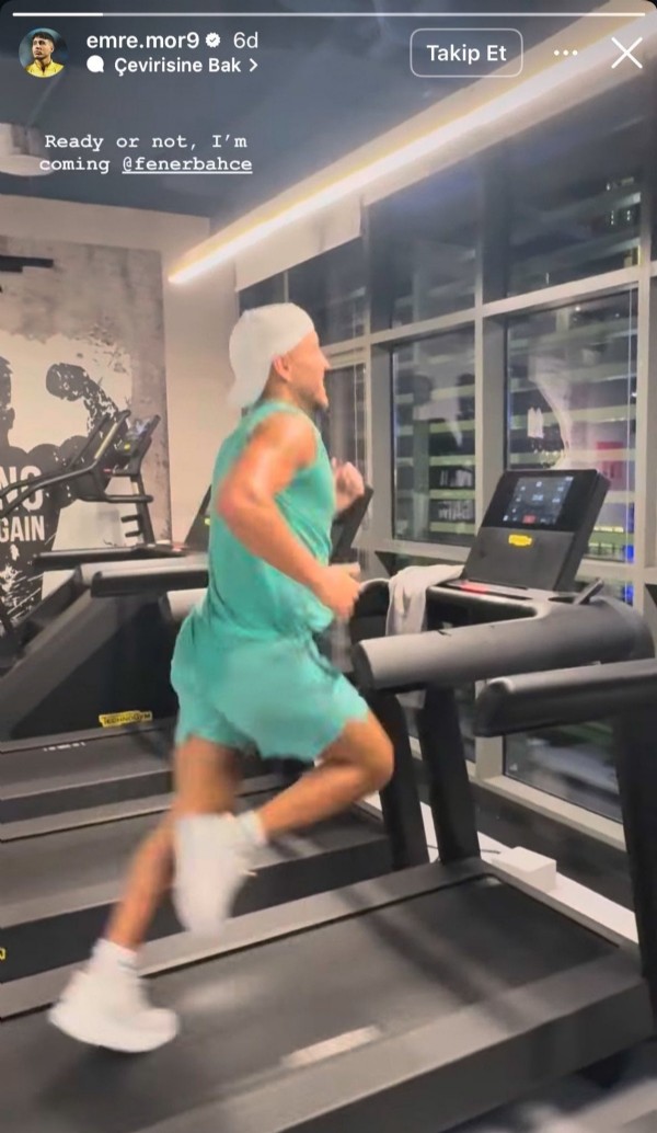 Emre Mor paylaşımlarına devam ediyor! 'Geliyorum Fenerbahçe'
