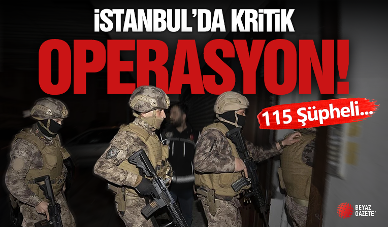 İstanbul'da Kritik Operasyon! Yılbaşı Öncesi...