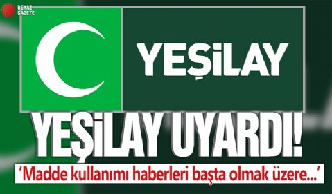 Yeşilay'dan bağımlılık haberlerinde 'özendiricilik' riskine karşı uyarı