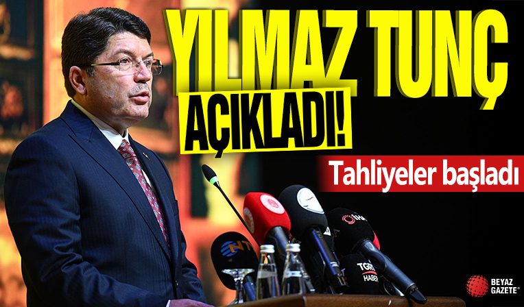 Yılmaz Tunç açıkladı! Tahliyeler başladı