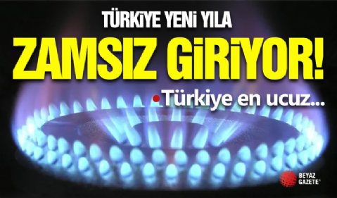 Türkiye Yeni Yıla Zamsız Giriyor!