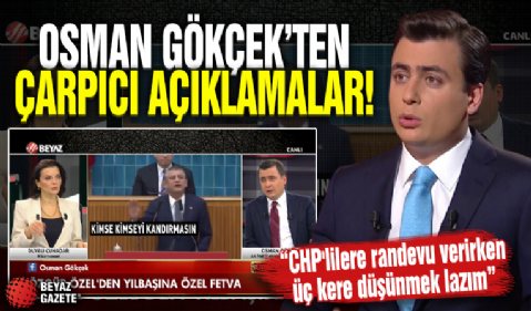 AK Parti Ankara Milletvekili Osman Gökçek açıklamalarda bulunuyor...
